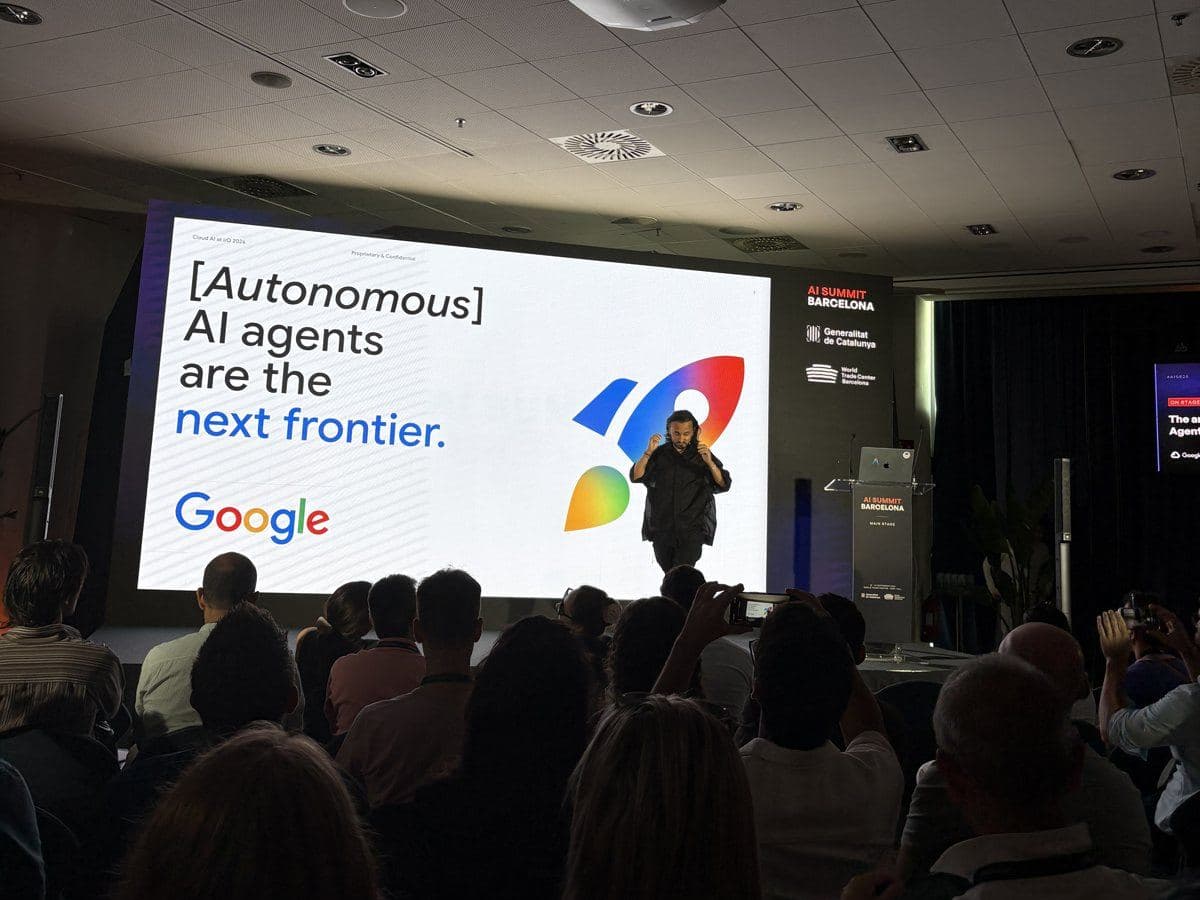 Charla de Google en el AI Summit Barcelona 2026: los agentes de IA autónomos son la próxima frontera